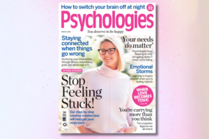 Suzy Reading Psychologies magazine feature